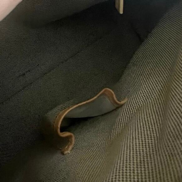 Vintage | Dooney & Bourke | Red Monogrammed Logo Signature Satchel Handbag - Picture 10 of 15